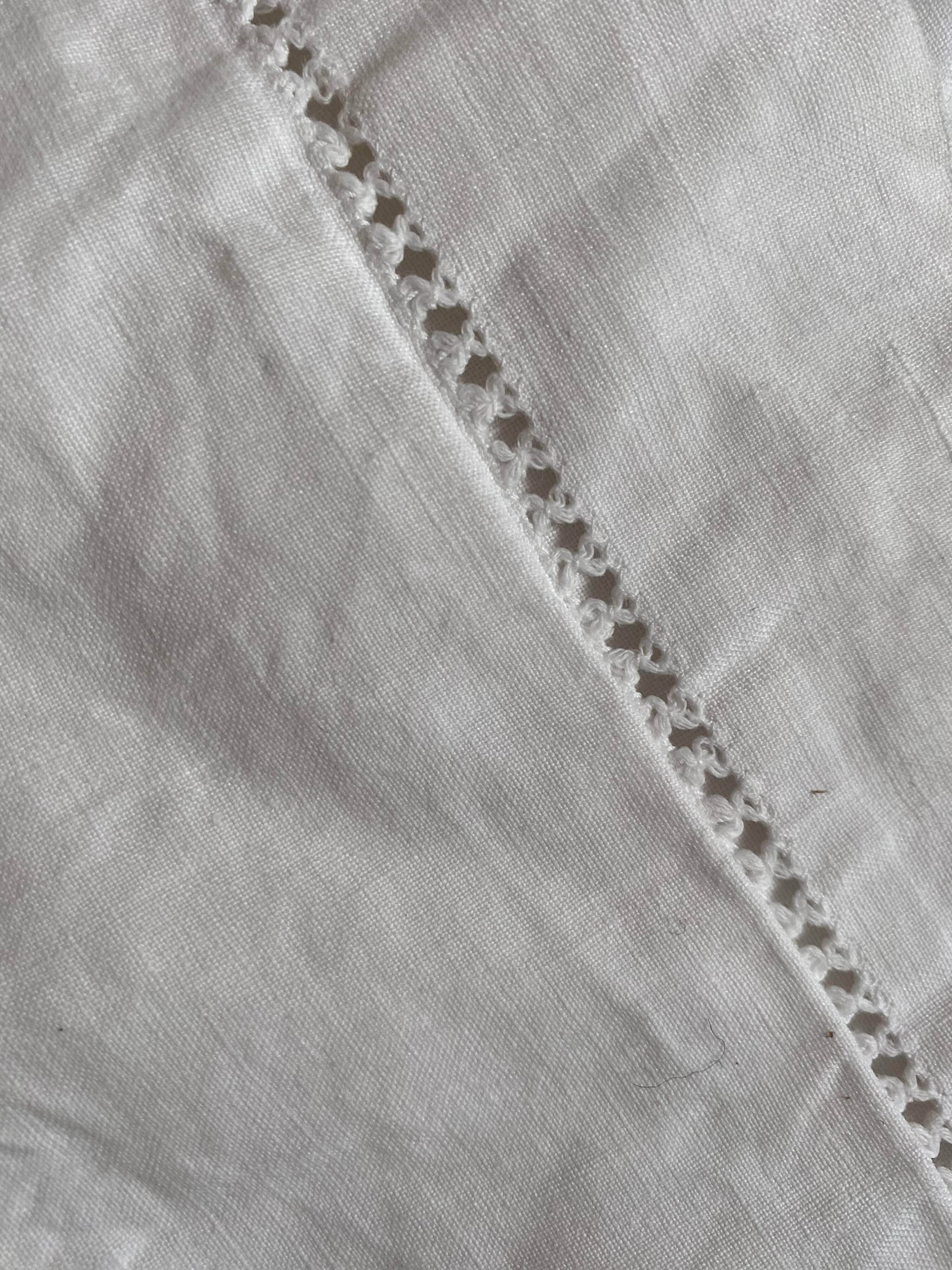 Pillowcase embroidered monogram OC