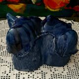 Ceramic Blue Baboons Art Crafts
