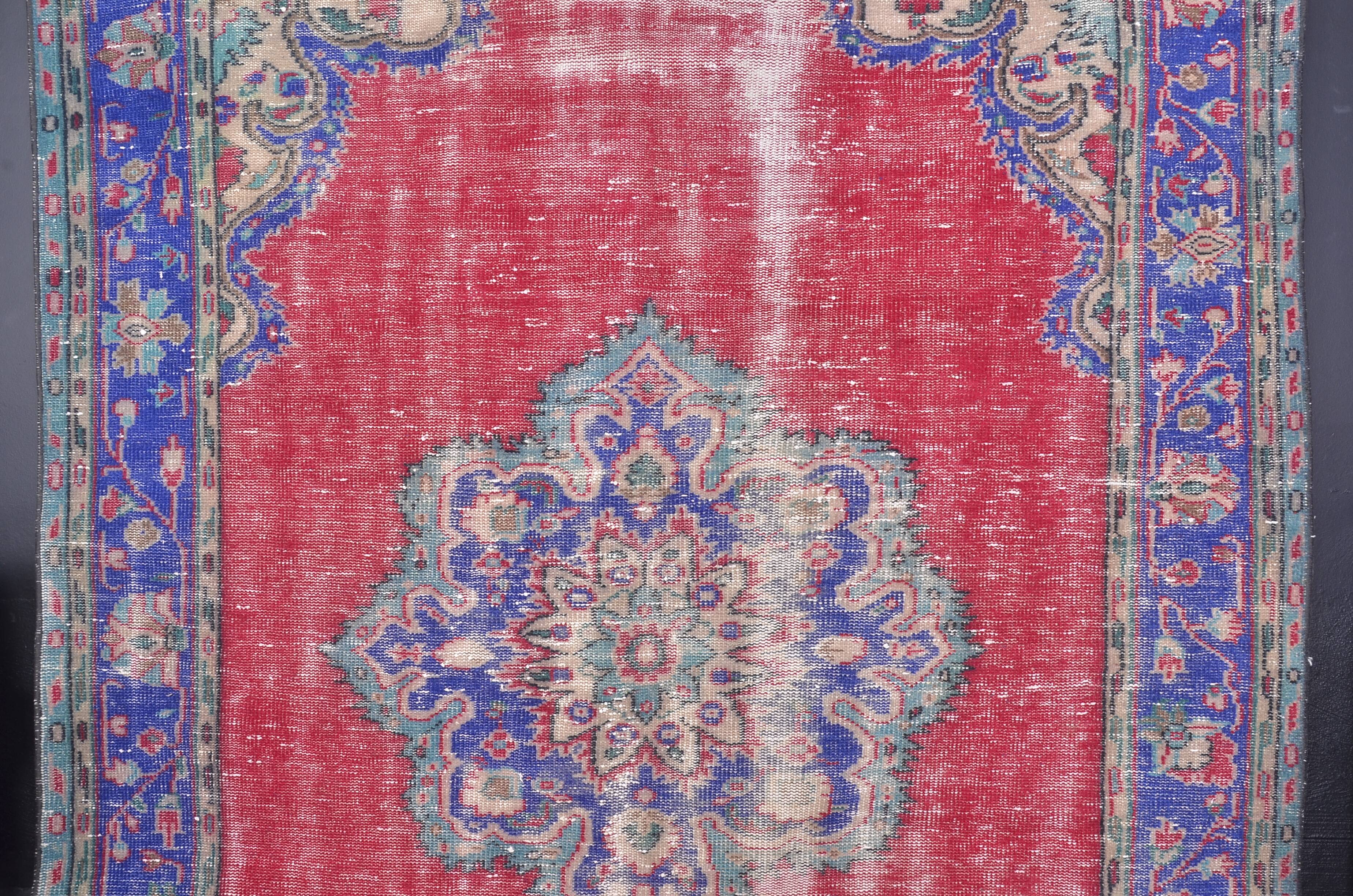 Multicolour Geometric Oushak Wool Carpet sku c69