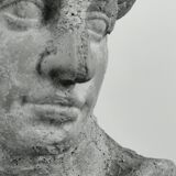 Antique 19th/20th century substantial terracotta Roman Michelangelo David Bust