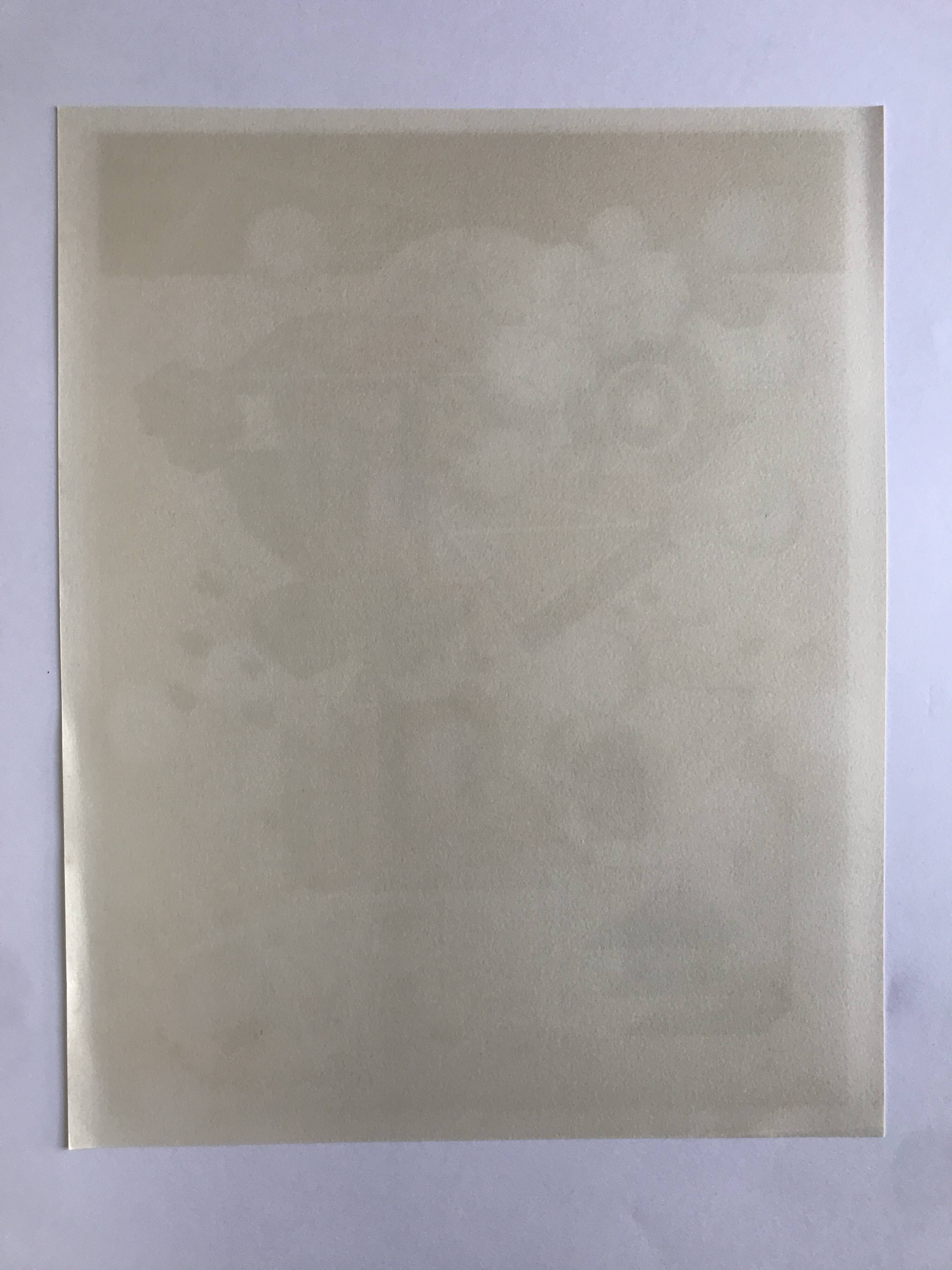 Alain le yaouanc un chantier, 1978. lithographie originale signée au crayon