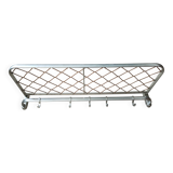50s-60s aluminum coat rack