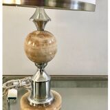 Produit BHV Lampe à poser en onyx.