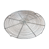 Vintage pie grill under flat round wire