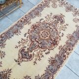 Decorative Turkish Area Vintage Rug skusku835