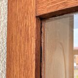 Elegant Art Deco-style hanging display cabinet