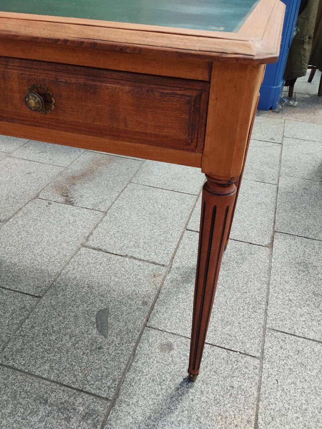 Old Louis XVI style flat desk