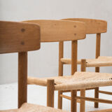 Dining chairs by Borge Mogensen