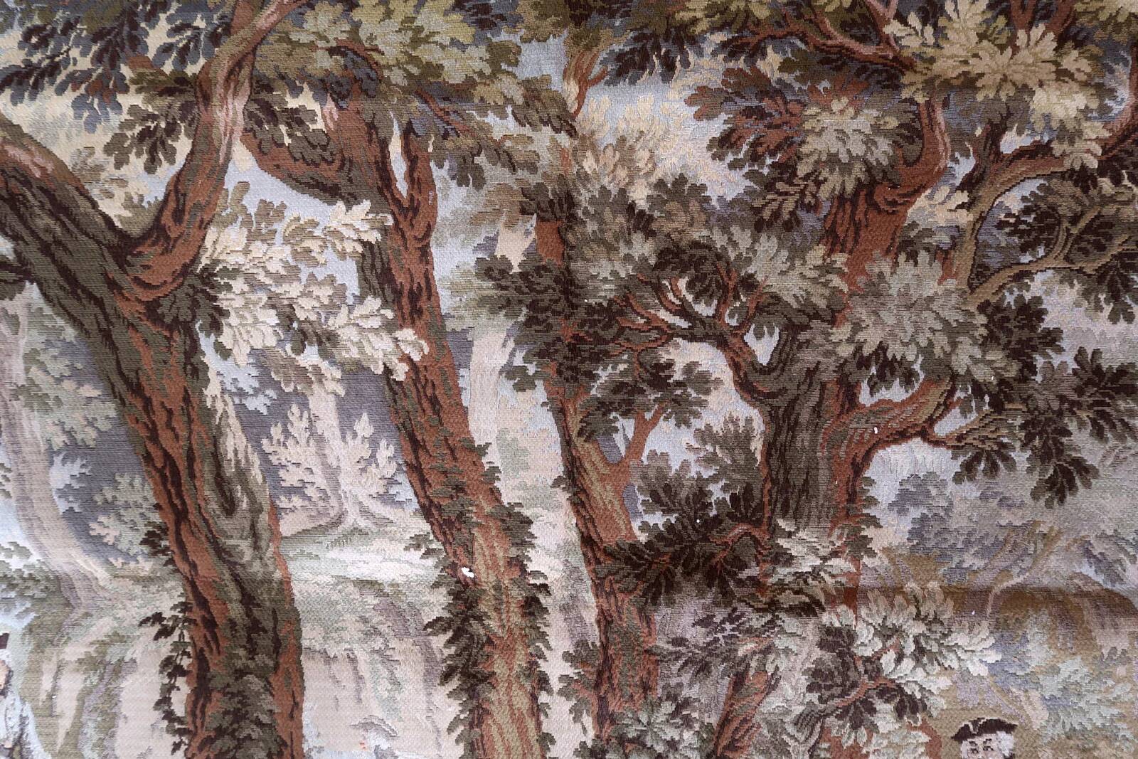 Mid-century German tapestry wall hanging 156cm x 214cm, 1950s