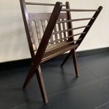 Vintage magazine rack 1960 Cees Braakman vinyl magazines - 56 x 45 cm