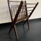 Vintage magazine rack 1960 Cees Braakman vinyl magazines - 56 x 45 cm