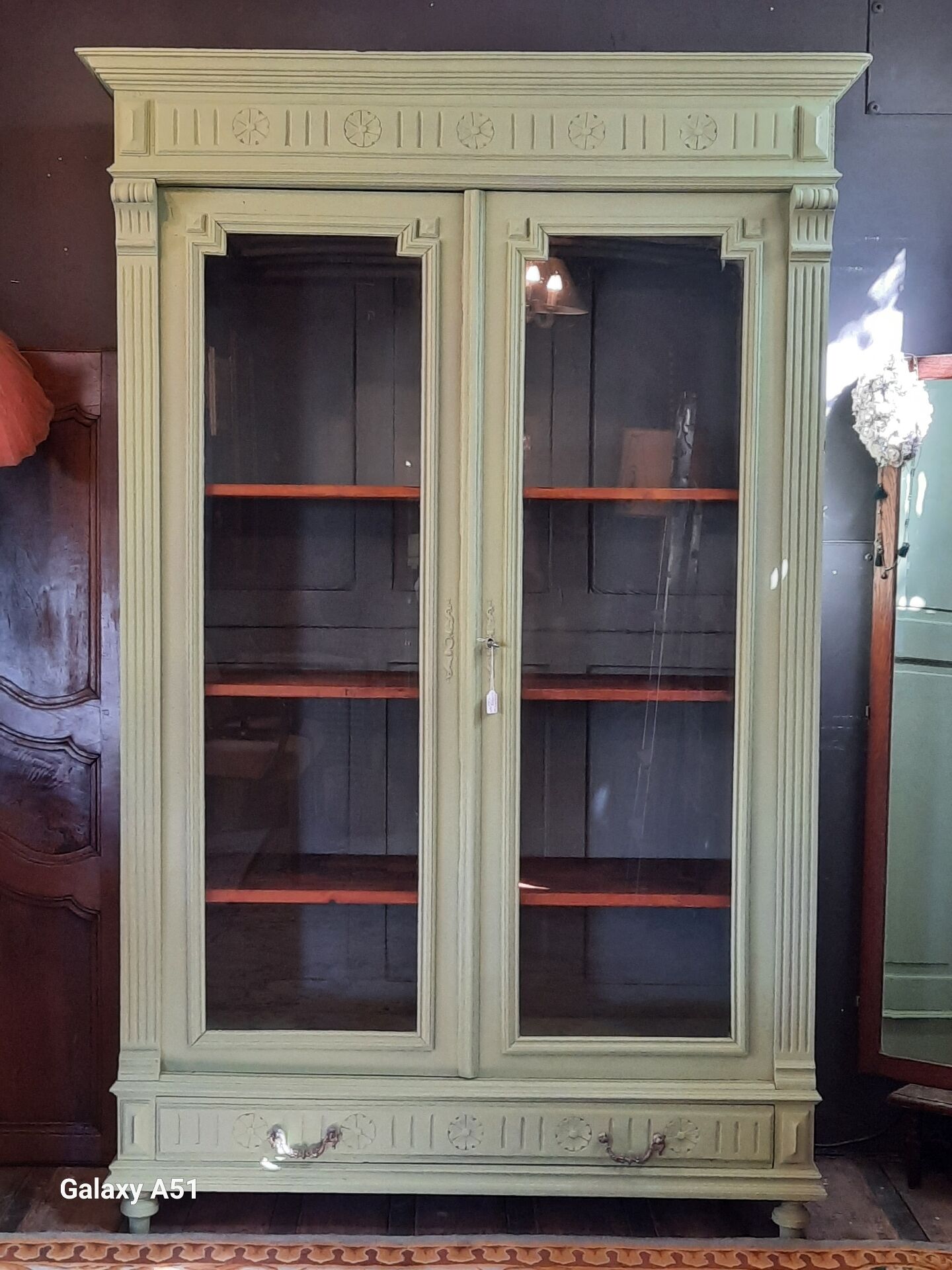 Vitrine noyer