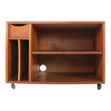 Meuble audio vintage Dyrlund en teck 'Glämmel'