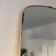 Mirror freeform vintage 1960 68x34cm