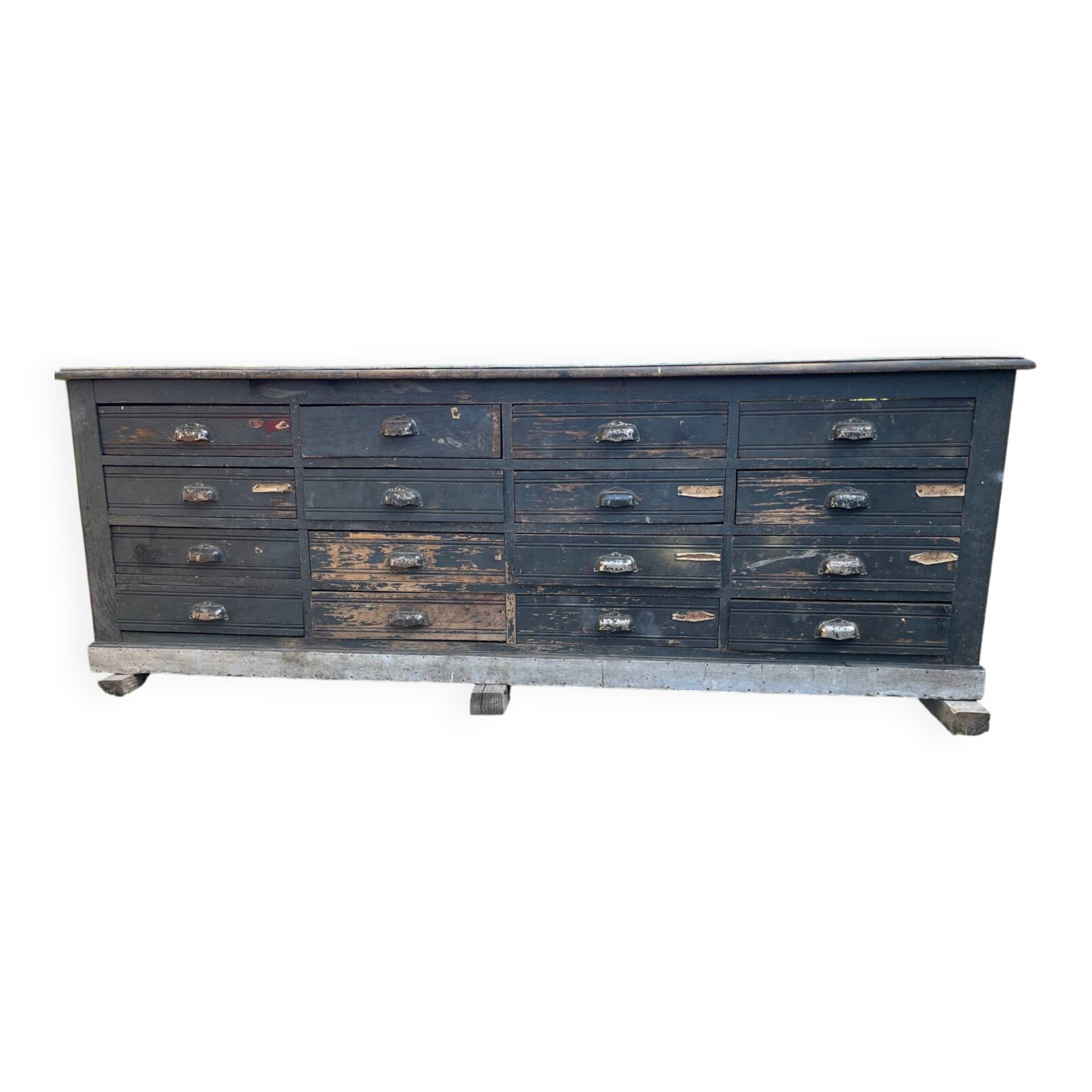 Meuble de métier à tiroirs