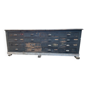 meuble de métier à - tiroirs