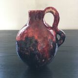 Purple artist vase