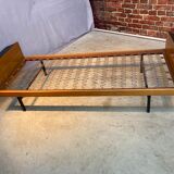 Bed one place in wood