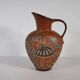 Hand-Painted Mid-Century Ceramic Vase by E. Knopp for Marzi & Remy, 1950s