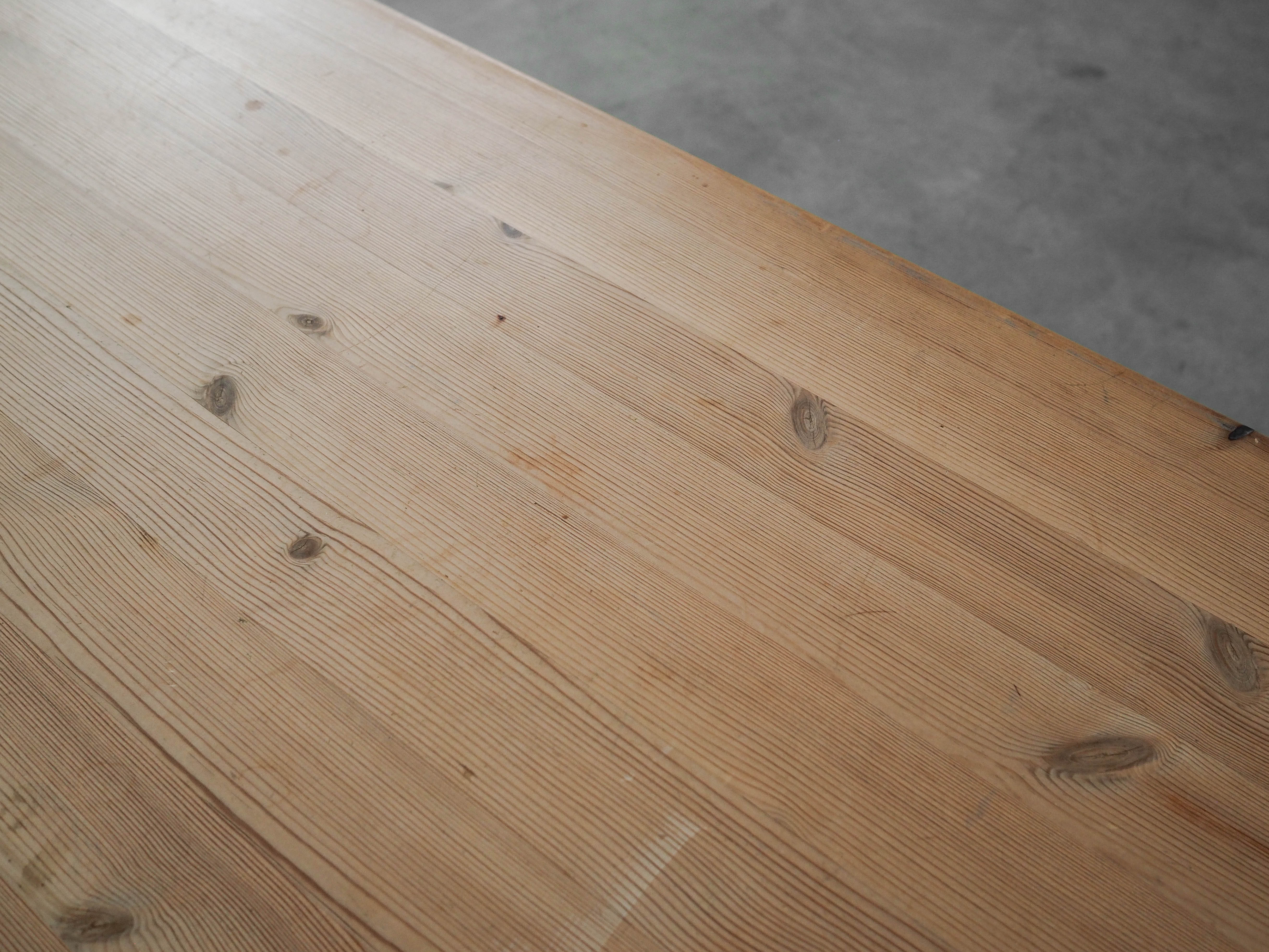 Pine table, Danish design, 1990s, made in Denmark