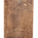 Decorative plaster mirror from the 70s