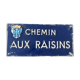 Plaque de rue