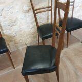 Set of 6 chairs 60s