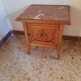 Art Nouveau period bedside table