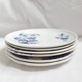 Vintage blue dinner plates