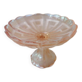 Art deco compote bowl