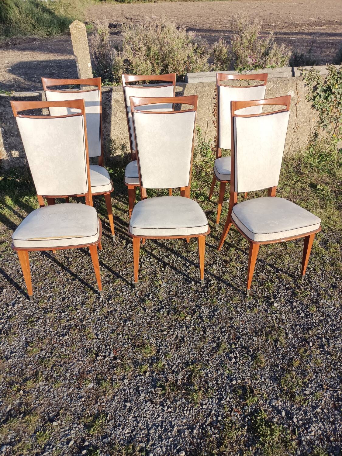 Set of 6 Vintage 60s Chairs