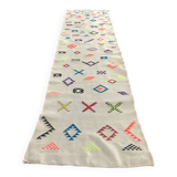 Moroccan Berber Handwoven Runner Rug
