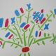 Pablo PICASSO: The blue, white, red bouquet - Signed lithograph