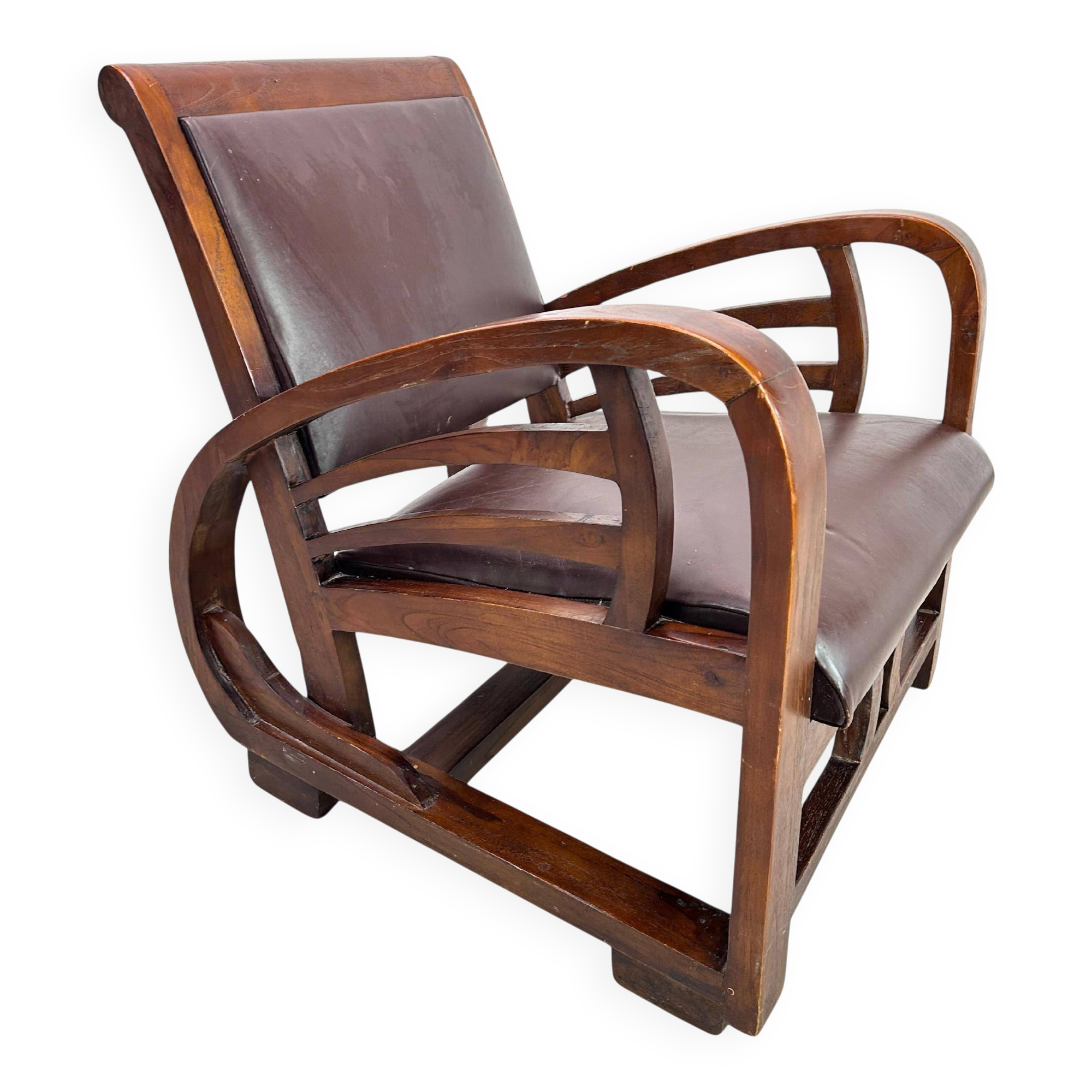 French Art Deco lounge chair