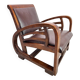 French Art Deco lounge chair