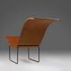 Mid-Century Stack-Laminated Lounge Chair by Tiller Lesser, Germany, 1990s