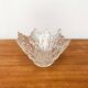 Mid-Center Finnish Revontulet Glass Bowl by Tauno Wirkkala for Humppila
