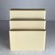 Porte-revues beige blanc cassé par Giotto Stoppino pour Kartell, Italie 1970