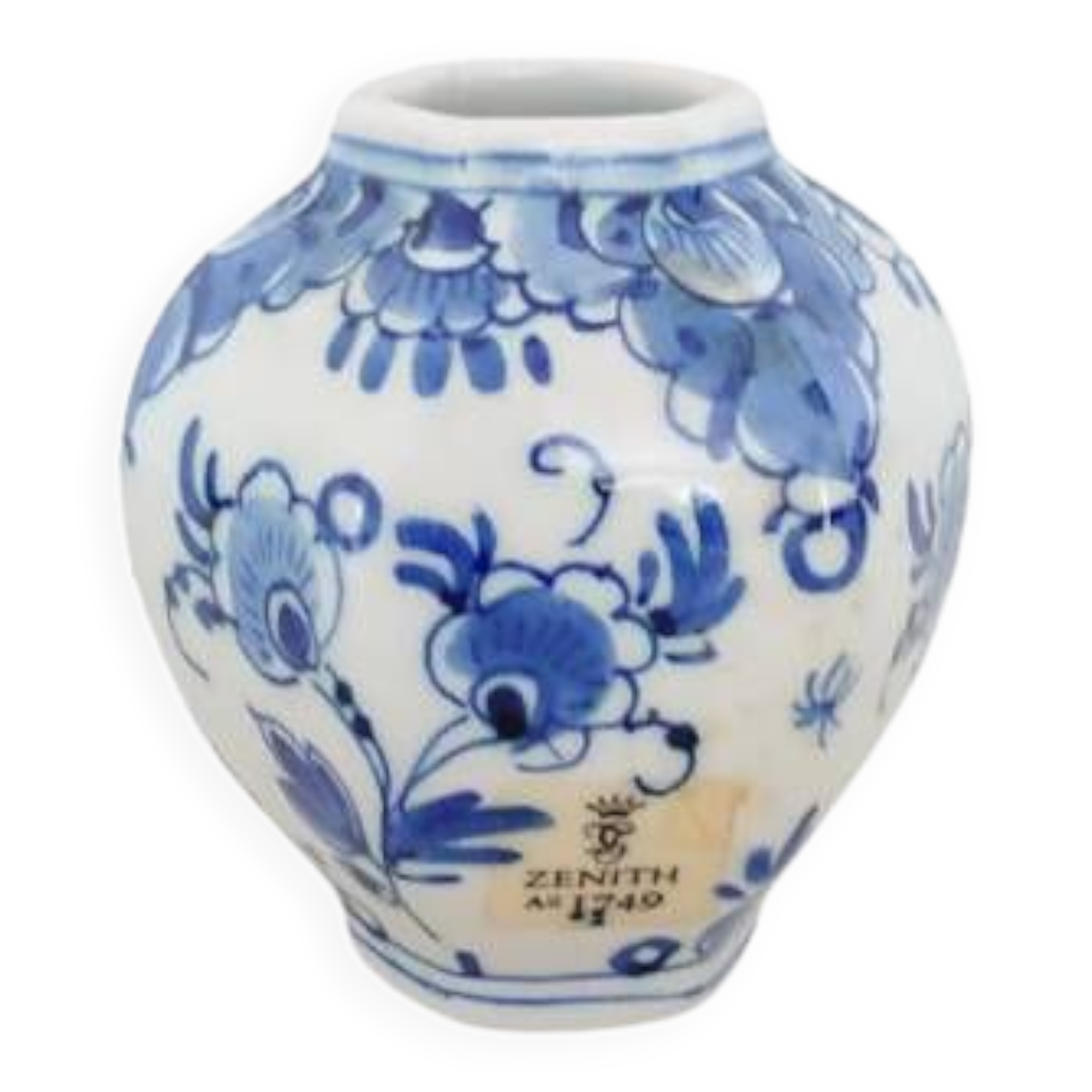 Vase Zénith bleu de Delft