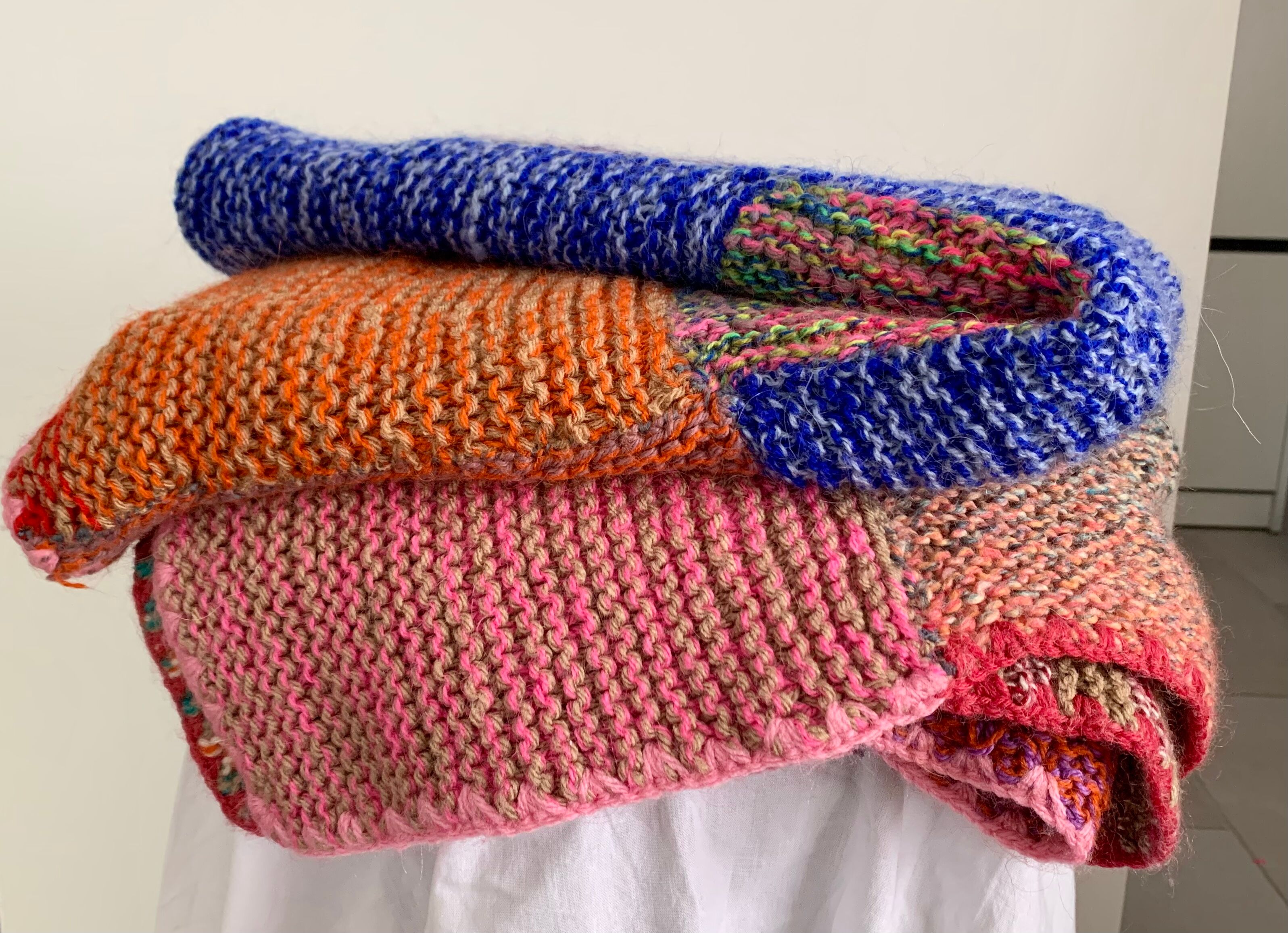 Cover, plaid patchwork