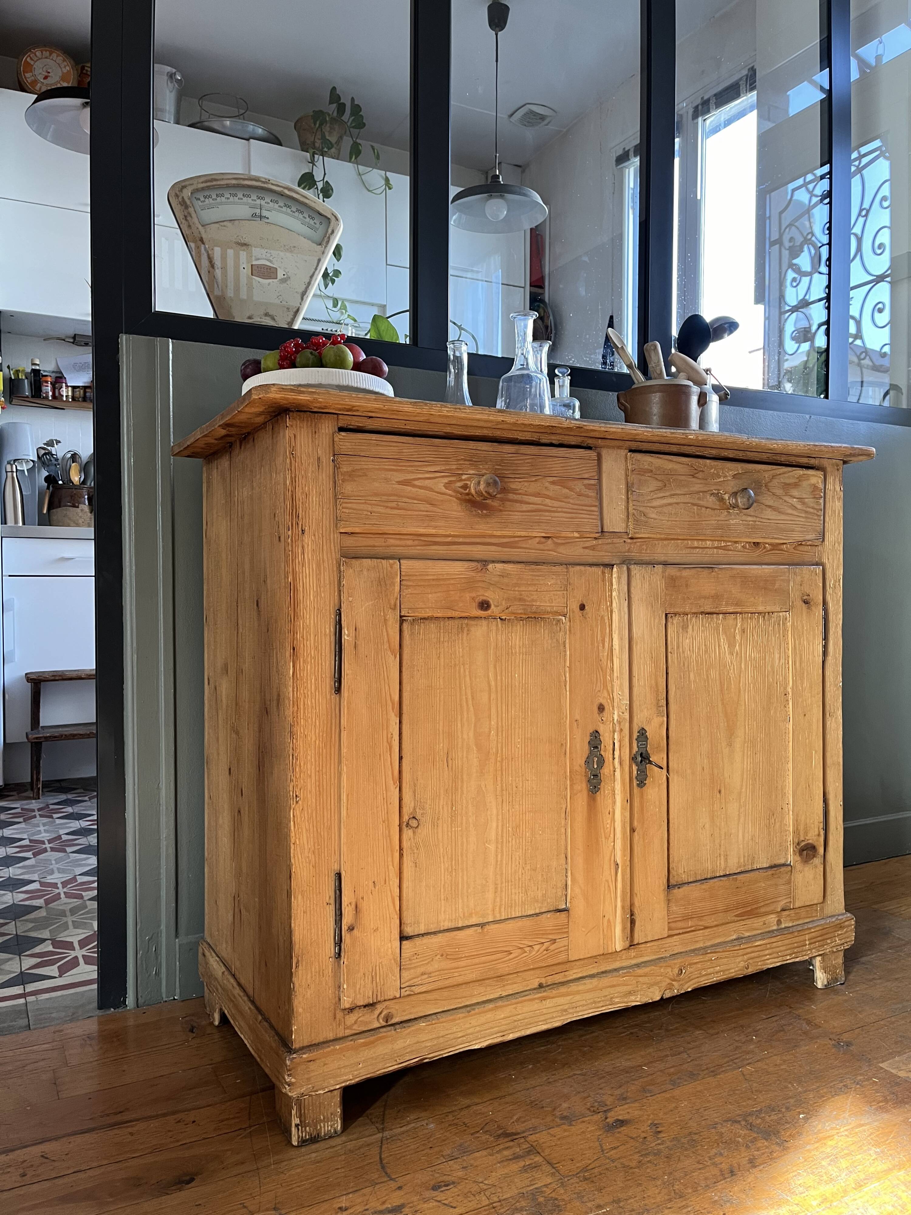 Vintage English sideboard