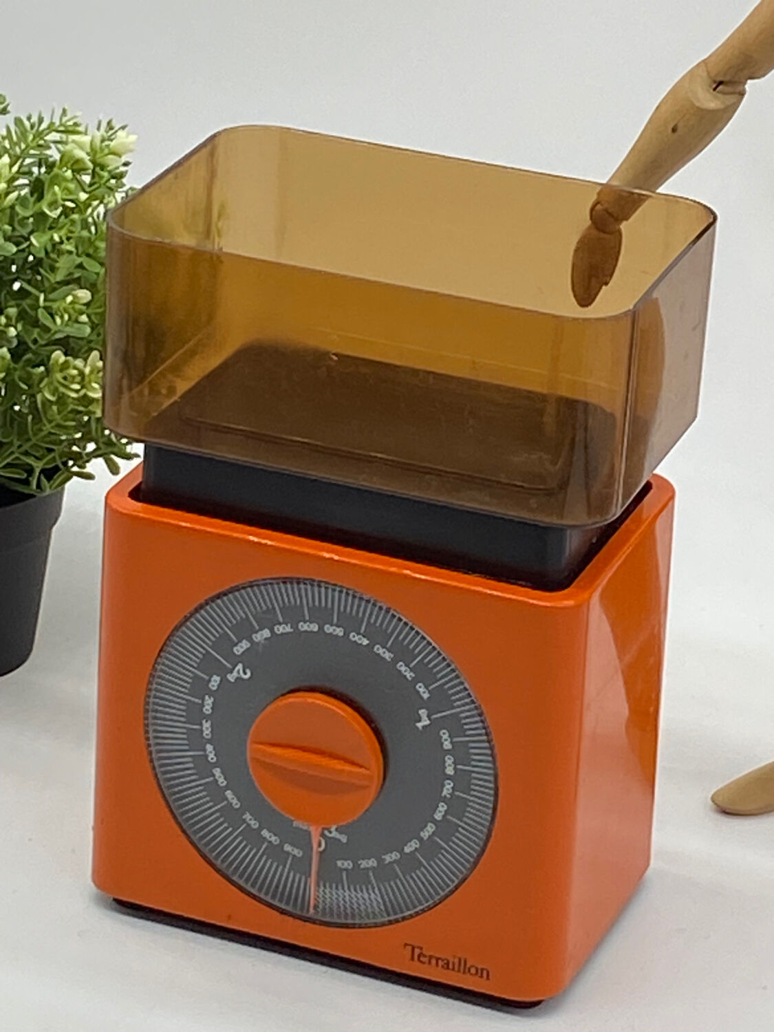 Scale Terraillon vintage orange 🧡, kitchen,