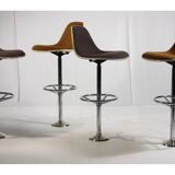 Tabourets de bar par Ray & Charles Eames pour Herman Miller