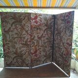 30'S French Tapestry Screen, XX-style classic printed canvas, 3 panels