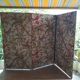 30'S French Tapestry Screen, XX-style classic printed canvas, 3 panels