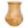 Turned wooden vase
