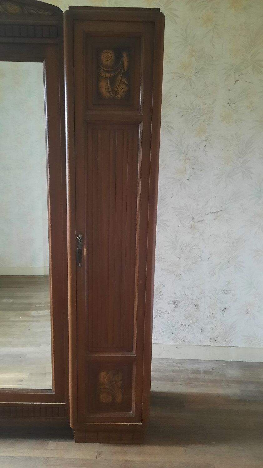 Art deco style wardrobe