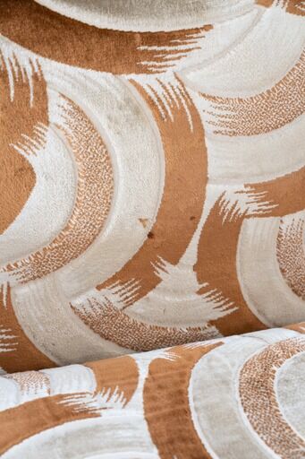 Canapé-lit 3 places avec 2 fauteuils, années 1970