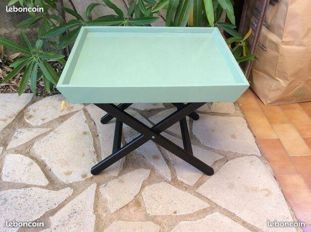 Vintage folding coffee table.