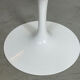 4x Eero Saarinen Tulip Chairs white leather